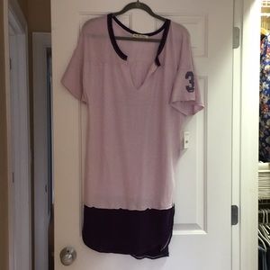 NWT Free People touchdown lilac mist tunic